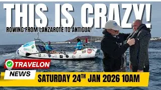 ⚠️Надеюсь, на Лансароте больше не будет шторма! 😳Гребля Atlantic Dash 2026 в Антигуа! 24 января 2...