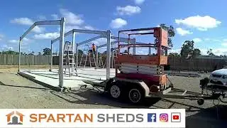 How to - build a shed. Time lapse