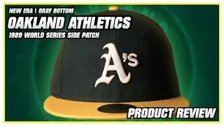 Oakland A'S World Series Hat | Athletics Fitted Gray Bottoms | Oakland's A's New Era Grey Under Brim