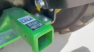 Terry Explains the HHRP: Rear Receiver Hitch Plate for John Deere Sub-Compact Tractors