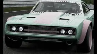 Forza 7 Nurburgring: 1970 Dodge Charger Ice FF Track