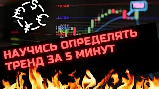 КАК ОПРЕДЕЛИТЬ ТРЕНД за 5 минут | Технический анализ