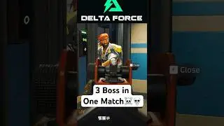 3 Boss in one match #deltaforcegame #deltaforce #gaming