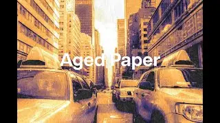 Aged Paper Photo Effect Stock Graphics Download