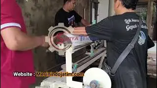Mesin Pemotong Roll Kain Baru | Alat Pemotong Roll Kain