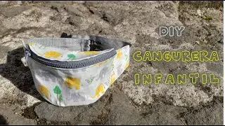 DIY Ri&ntilde;onera o canguro Infantil | Patrones gratis | Bolsa de ni&ntilde;os