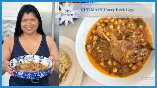 Ultimate Curry Duck Legs | How  to reduce excess fat and what spices makes this 100% delicious
