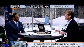 ESPN First Take - Skip Bayless Says Robert Lepelstat Should Replace Stephen A. Smith on First Take!