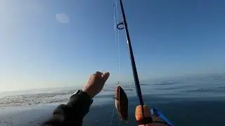 Kayak fishing // Goleta California