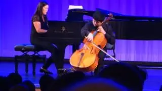Connor Tsui age 13 plays Cello Concerto in E min, 1st movement at Trinity School NYC
