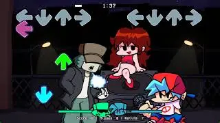 Friday Night Funkin' HAZY RIVER (Vs. Garcello & Annie) - Full Gameplay + Cutscenes