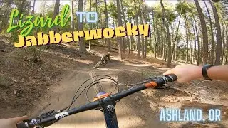 10 Solid Minutes of Downhill Flow: Lizard to Jabberwocky trail in Ashland, Oregon.