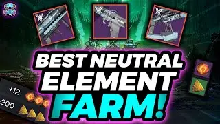 Destiny 2: Best Neutral Element and Deepsight Weapon Farm!