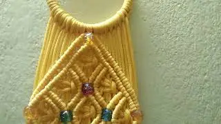 Easy Macrame Mirror Hanger Design