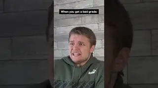 Getting a Good Grade VS Bad Grade #Shorts
