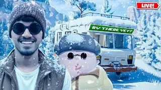 Thand Mein Road Trip ❄️🚐 | RV There Yet &ndash; Winter Mode Live | FRIZLO