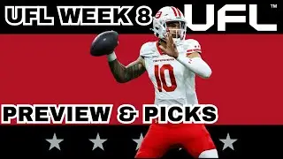 UFL Week 8 Preview & Picks | The UFL Gambling Podcast