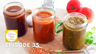 Green/Tamarind/Tomato/Chili Sauce | 포 스타일 소스 | D&ouml;rt Tarz Sos | D&ouml;rd stil sousu - EP35