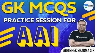 GK MCQs  Practice Session | AAI 2021 Exam (ATC) | Abhishek Sir