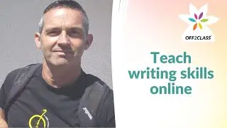 How to teach writing skills in an online environment