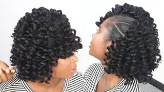 😱 Beautiful 👆 And Short Curly Crochet Braid Hairstyle For Unique Ladies/beginners friendly