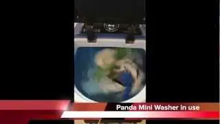 Cloth Diaper Laundry Routine w/ Panda Mini Washer!!