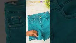 🌟 Quick Safety Pin Star Embroidery on Denim | Easy DIY Embroidery Hack