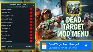 Download Dead Target Mod Menu | Unlimited Money | Unlimited Gold | Unlimited Ammo | One Hit Kill
