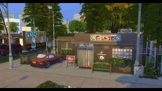 Low Budget Rundown Vets || Sims 4 Speed Build || No CC