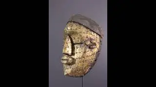 Art africain  - Masque Lwalwa Mfondo