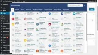 Verve WordPress Theme - Menu Above Content