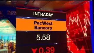 PacWest Bancorp Leads Regional Bank Shares Lower