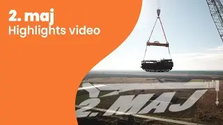 2 maj, Apatin  // Test nove dizalice - Highlights video