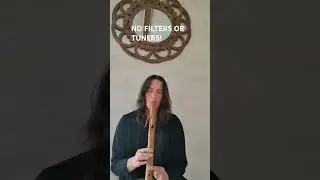 Native American flute, pure sound. New Zealand Rimu flute made by nyx instruments. 422hz F#