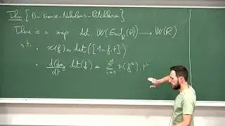 Emanuele Dotto (Warwick): Characteristic polynomials of self-adjoint endomorphisms