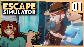 Ghosts of Christmas Past, Present and Future | Escape Simulator | Ebak plays ft Ber and Shadow