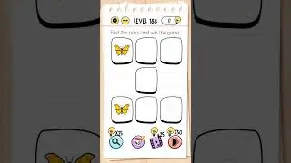 Find the pairs and win the game | Brain 🧠 out 1 | Level 188 #brainout #subscribe #shorts #viral