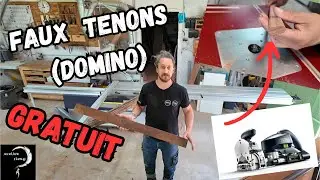 Fabriquer des dominos gratuitement (faux tenons)
