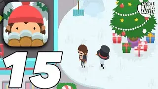 SNEAKY SASQUATCH Gameplay Walkthrough Part 15 - Snowball Fight Event (Apple Arcade)