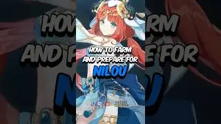 How to FARM and PREPARE for NILOU #genshinimpact #genshin #hoyoverse