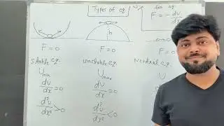 Work Power Energy | L-8 | Types of Equilibrium | Stable,Unstable & Neutral Equilibrium | MCQs | NEET