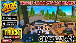 I drove 800 km with a load 🛣️| Truck Simulator Ultimate Gameplay #1 🚛| #trucksimulatorultimate 