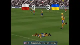ISS Pro Evolution | PlayStation/PS1 | Poland vs Ukraine