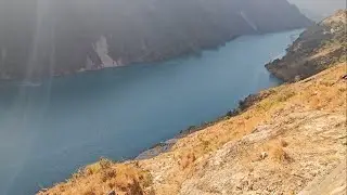 The zero point of the Koldam on the Sutlej River at Karla village | Himachal Pradesh, India