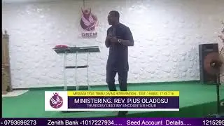 MESSAGE TITLE: TIMELY DIVING INTERVENTION... TEXT: 1 KINGS   17 VS 7-16