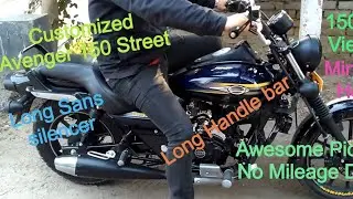 Bajaj Avenger 150 street customized
