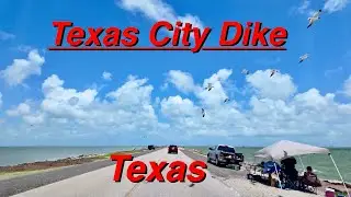 Summer Drive at Texas City Dike｜Water Sports & Fishing Fun