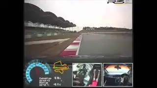 Proton Suprima S R3 piloted by Tengku Djan Ley at Sepang Circuit.