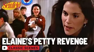 Elaine's Petty Potty Revenge | The Stall | Seinfeld