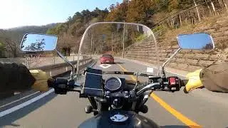 【GB350 SP忠男 POWER BOXパイプ&サイレンサー】秩父2